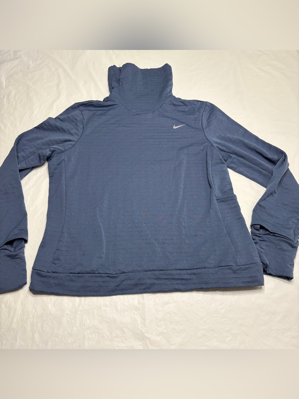 Nike Therma-FIT Swift Element Turtleneck Running Top Sweatshirt Womens Medium
